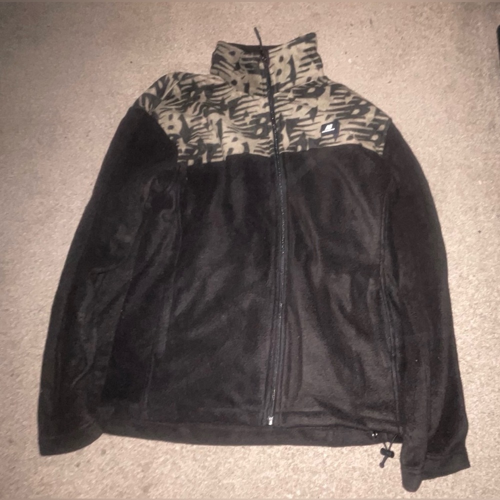 Black and Camouflage new balance Jacket